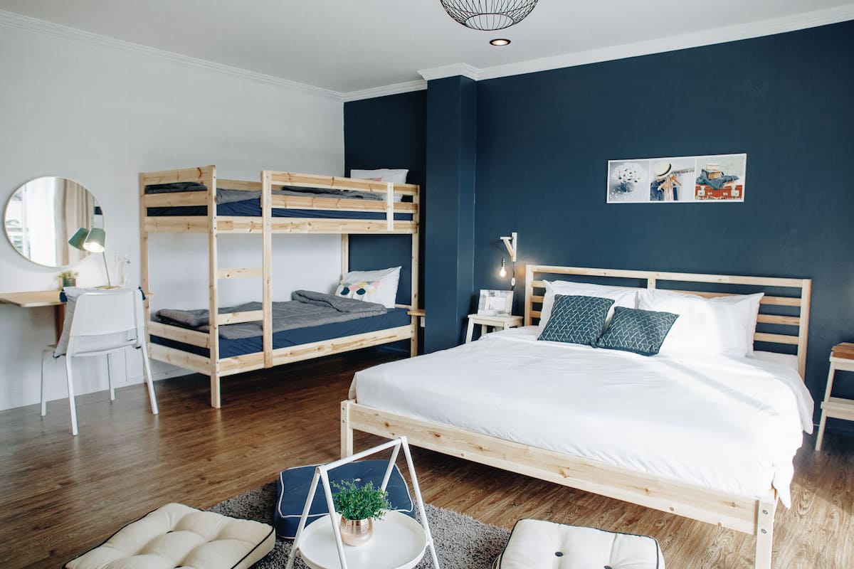 Family Room, Balcony | In-room safe, blackout curtains, free WiFi