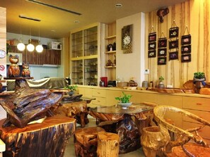 Sala de estar en el lobby