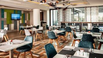 Breakfast served, local and international cuisine