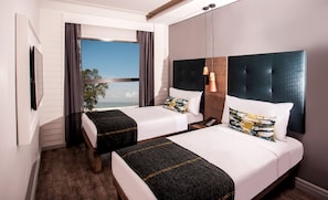 Superior Twin Room | In-room safe, desk, blackout curtains, soundproofing
