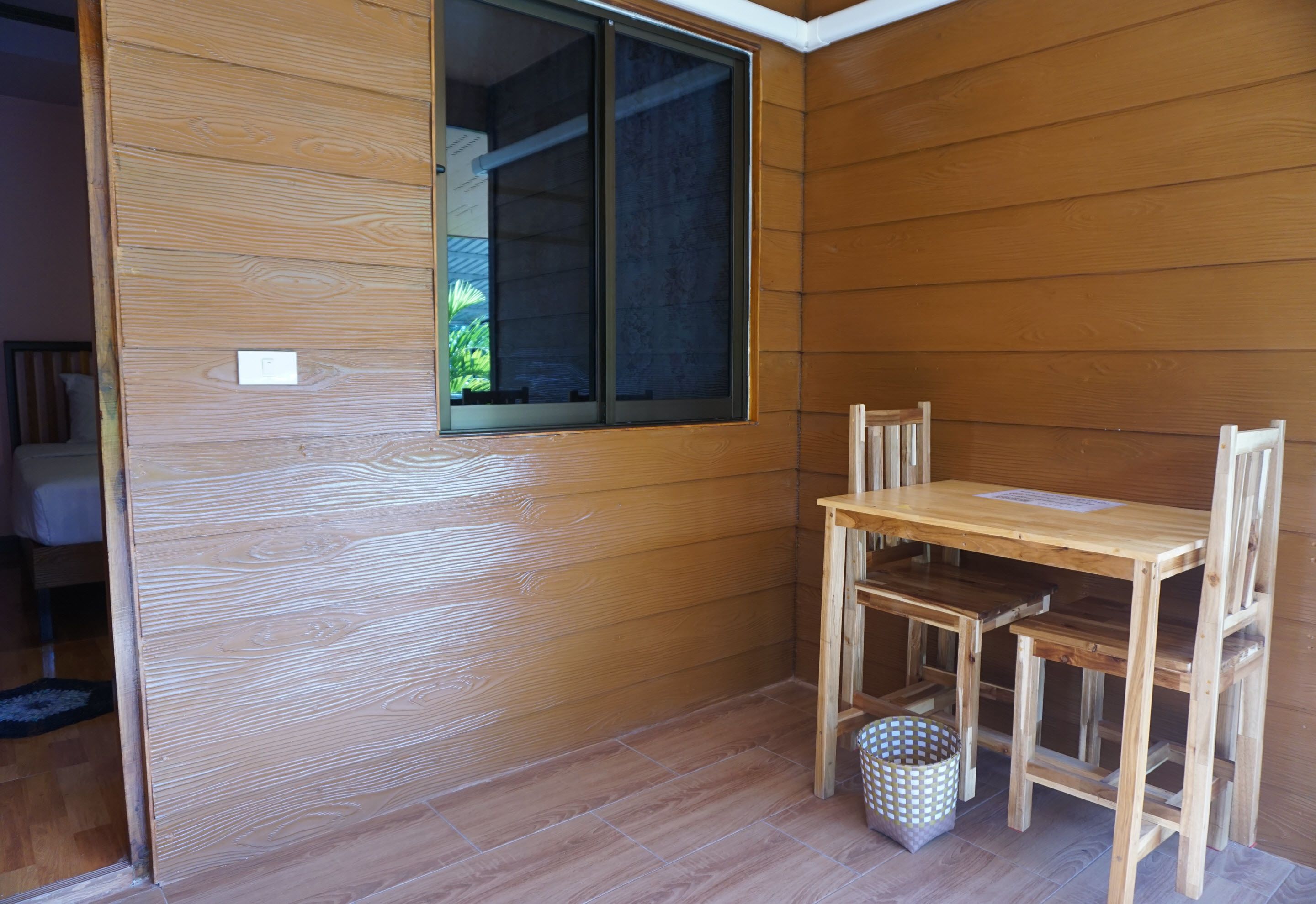 ห้องทริปเปิล | ลานระเบียง/นอกชาน