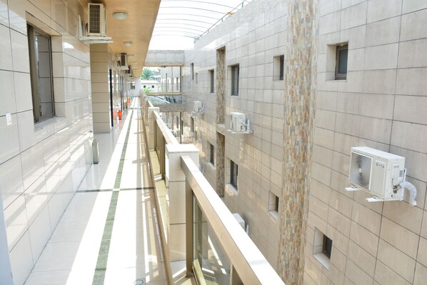 Vue sur le complexe touristique