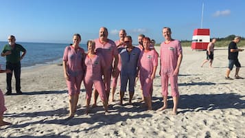 Tæt på stranden