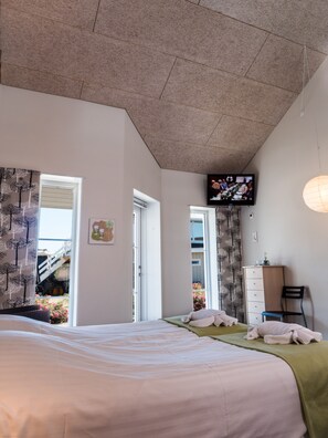 Deluxe Condo, 1 Bedroom, Accessible, Garden View | View from room - Oldfruen De luxe (Vaeggerlose)