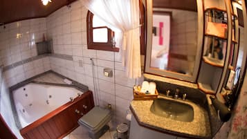 Premium Double Room, Jetted Tub | Bathroom