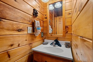 Cabin, 2 Bedrooms | Bathroom | Towels - Forest Fling 2 Bedroom Cabin by RedAwning (Sevierville)