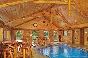 Cabin, 2 Bedrooms | Pool | Indoor pool