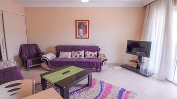 Apartment, 3 Bedrooms | Ruang tamu