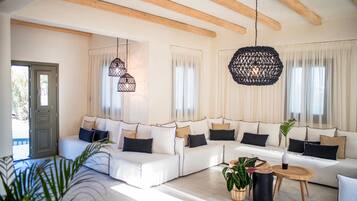 Sala de estar en el lobby