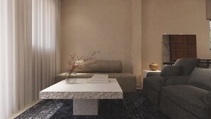 Melidron Villa Helios | Zona de estar | Una televisión de pantalla plana