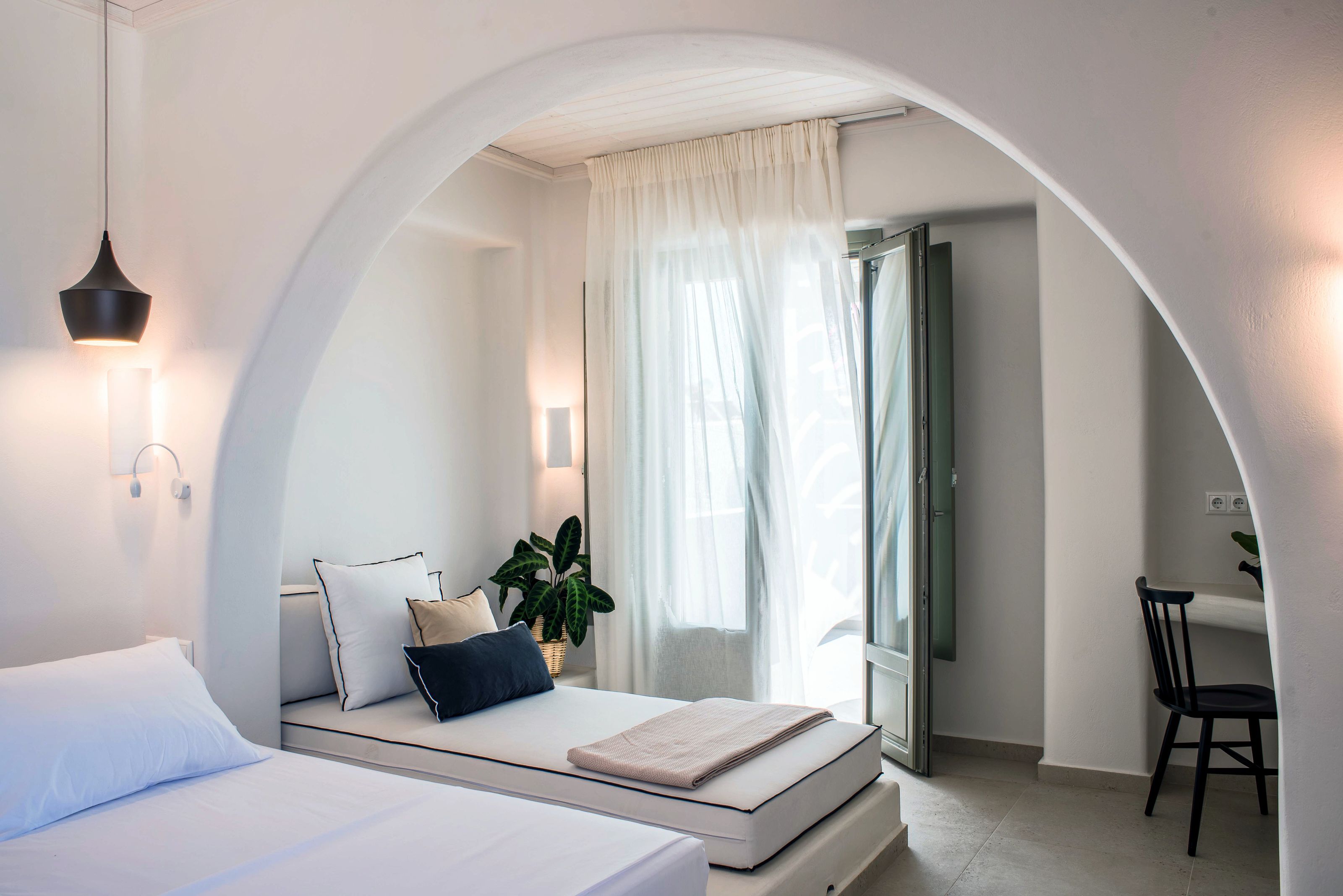 Studio Suite, pemandangan gunung | Seprai premium, brankas, dan didekorasi berbeda-beda