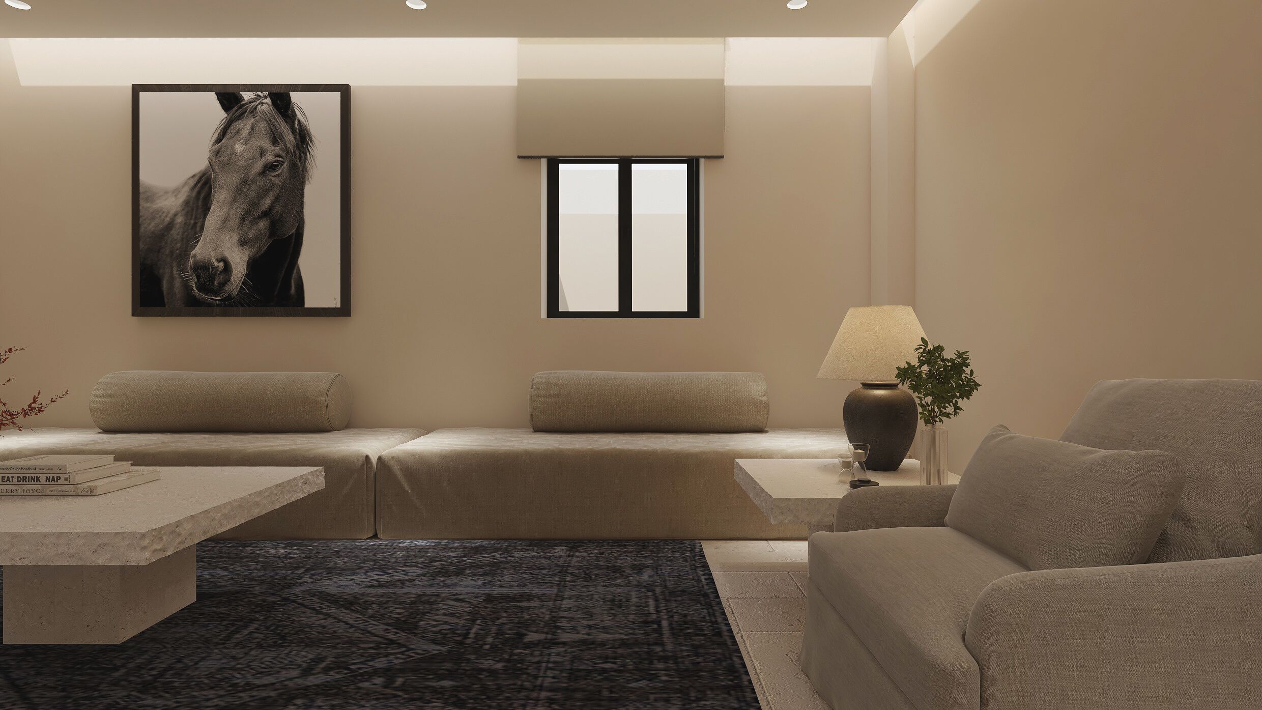 Melidron Villa Aura | Living area | Flat-screen TV