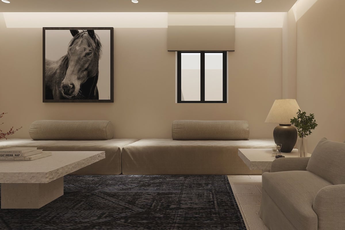 Melidron Villa Aura | Living area | Flat-screen TV