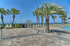 Condo, 2 Bedrooms | Pool | A heated pool - Luxurious High-Rise Condo with Spacious Balcony Facing the Ocean - Unit 1805 by RedAwning (Panama City Beach)