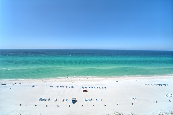 Condo, 2 Bedrooms | Beach | On the beach - Luxurious High-Rise Condo with Spacious Balcony Facing the Ocean - Unit 1805 by RedAwning (Panama City Beach)
