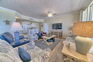 Apartment, 2 Schlafzimmer | Wohnbereich