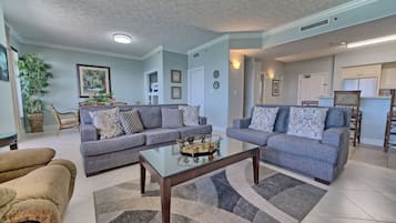 Apartment, 2 Schlafzimmer | Wohnbereich