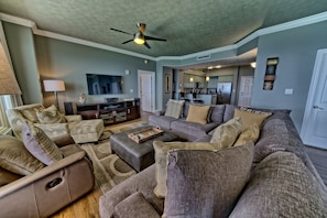 Condo, 2 Bedrooms | Living area | TV, DVD player