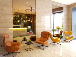 Lobby sitting area - The Luxe Hotel Da Lat (Da Lat)