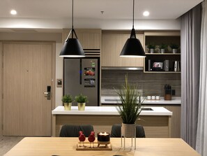 Apartment, 3 Bedrooms | Private kitchen | Electric kettle - The Luxe Hotel Da Lat (Da Lat)