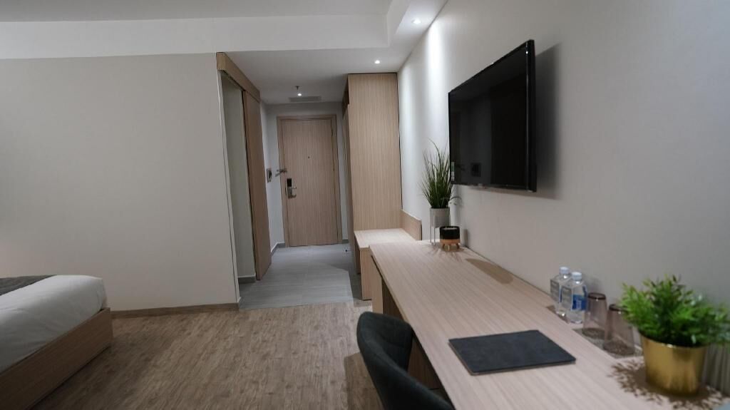 Minibar, in-room safe, desk, blackout drapes