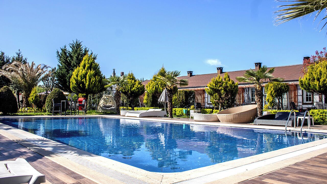 Fassade der Unterkunft