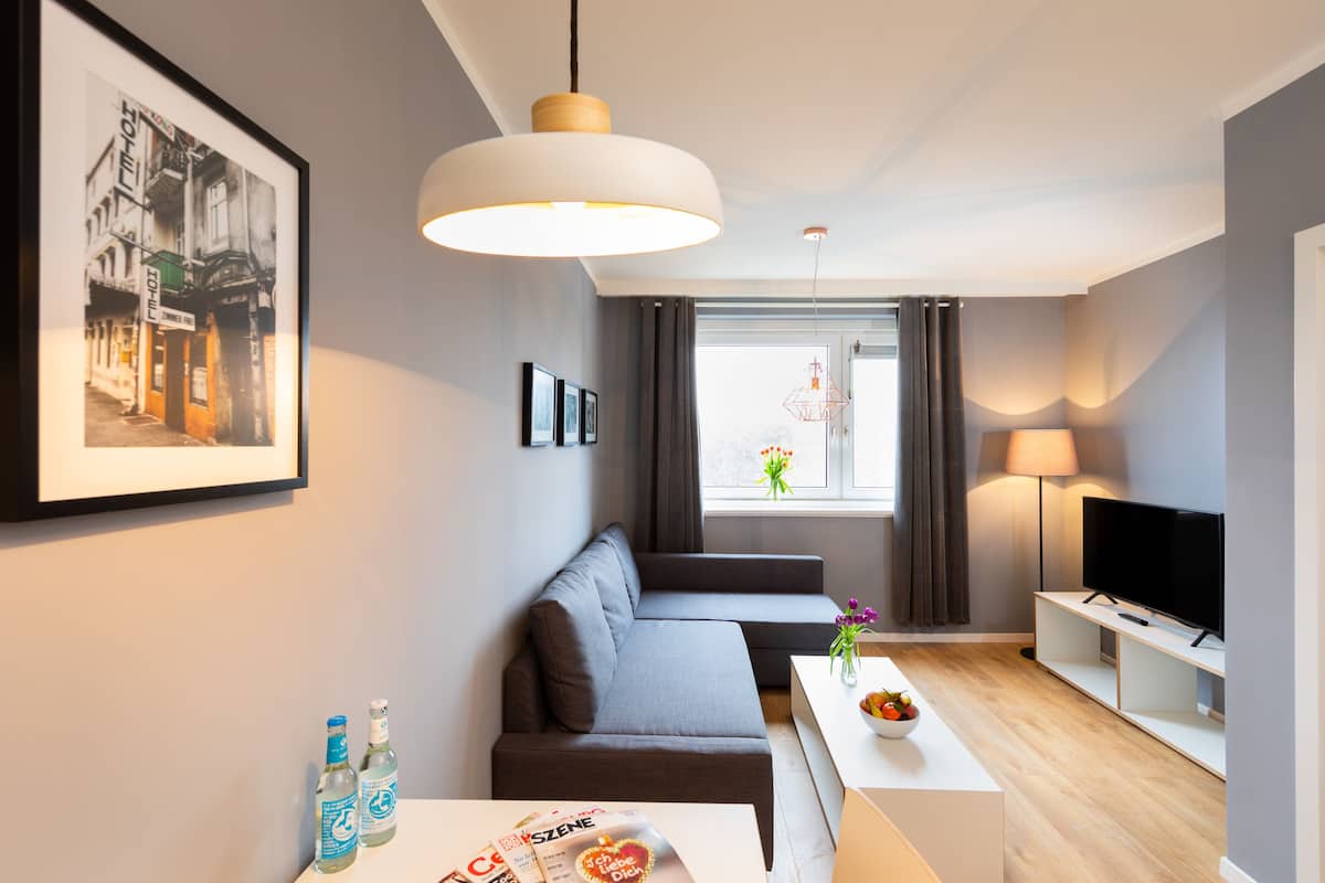 1 bedroom, laptop workspace, iron/ironing board, free WiFi