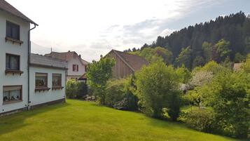 Blick von der Unterkunft