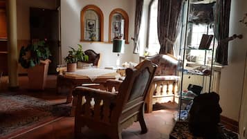 Zona de estar del vestíbulo