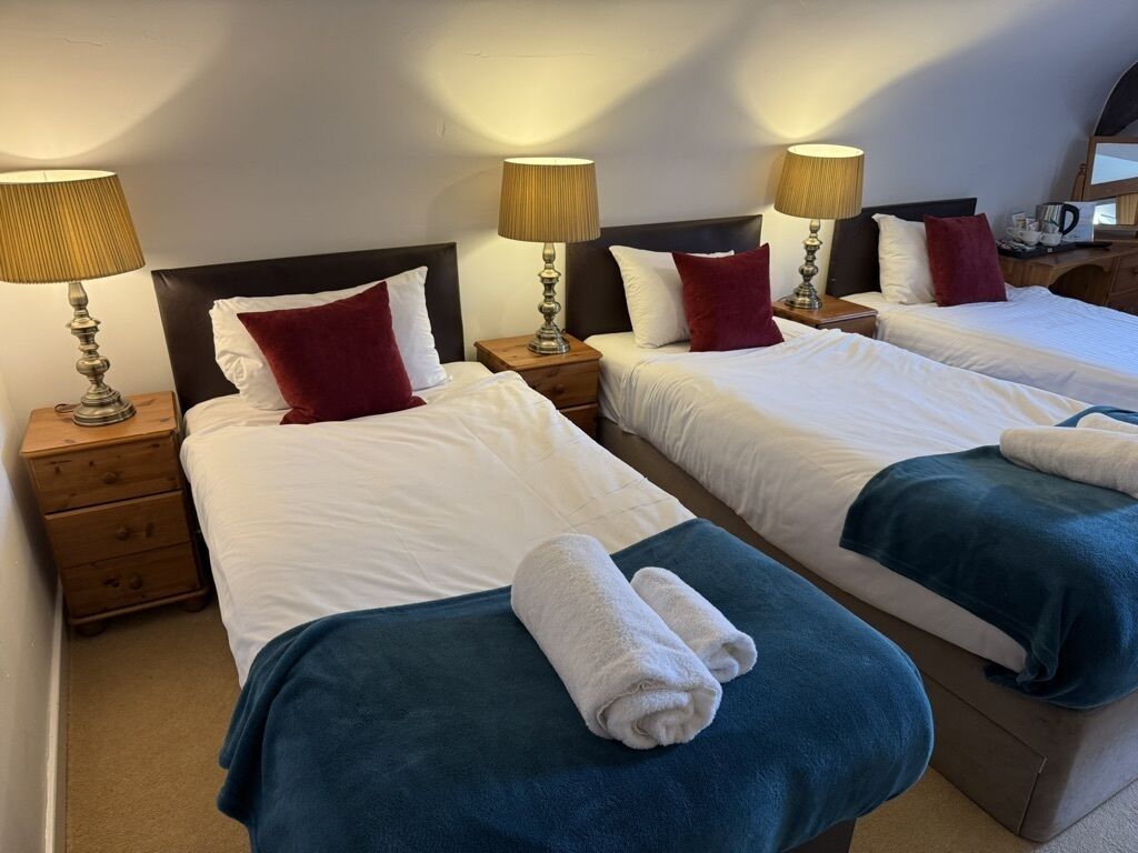 Free WiFi, bed sheets