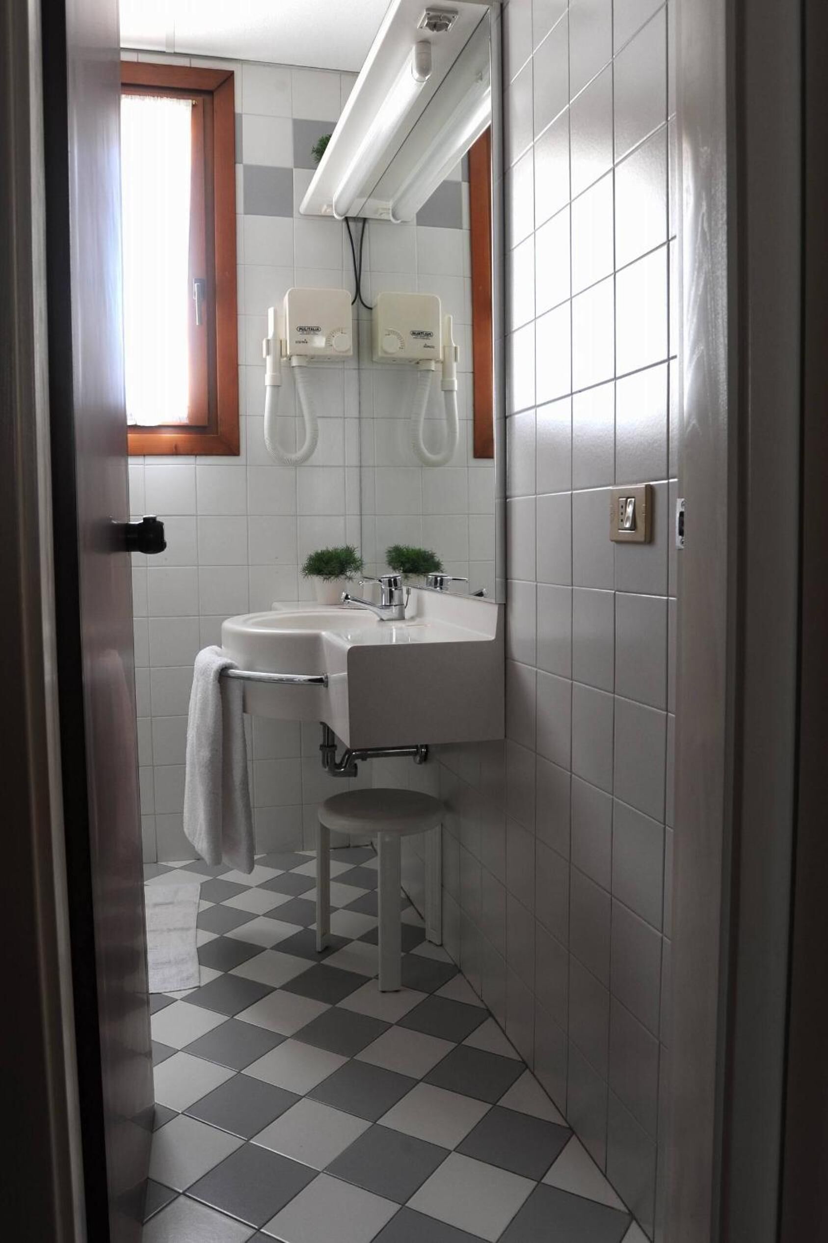 free toiletries, hair dryer, bidet, towels