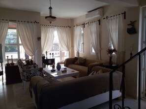 Villa, 3 Bedrooms (Hulya) | Desk, iron/ironing board - Ciftlik Apartments (Fethiye)