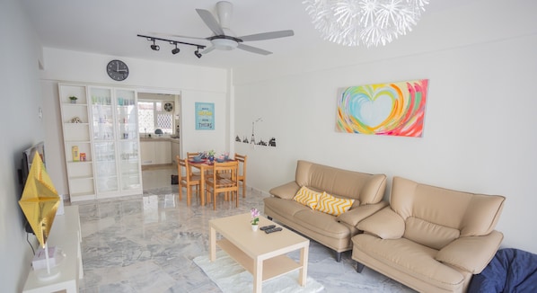 Apartment | Living room | TV - Grandeur Tower Pandan Indah KL (Ampang)