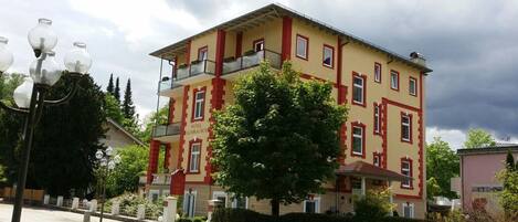 Fassade der Unterkunft