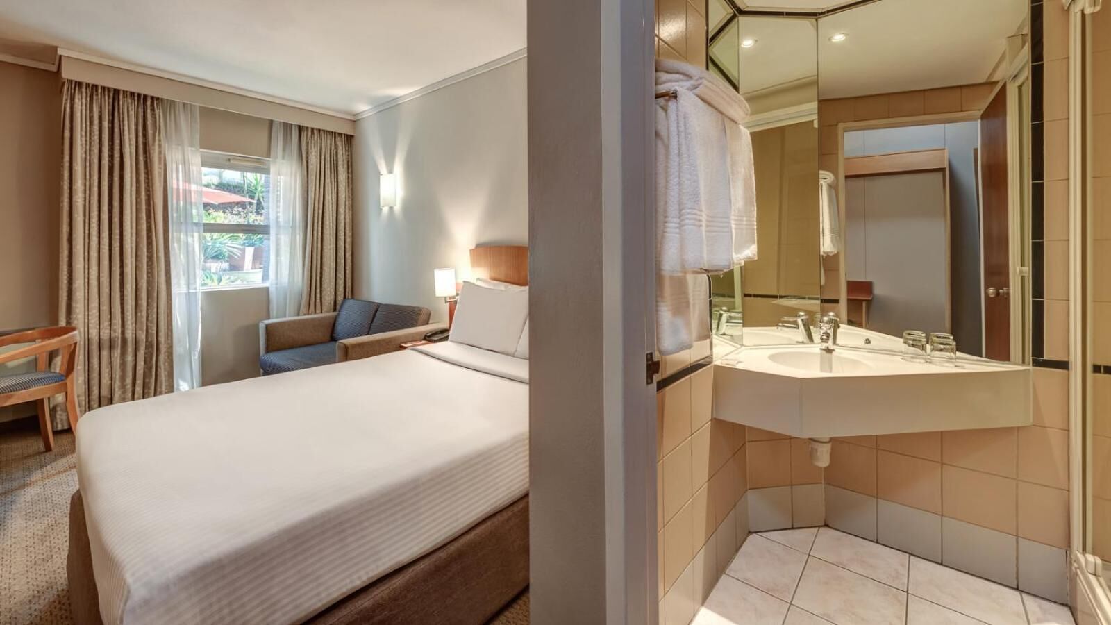 in-room safe, desk, blackout curtains, soundproofing