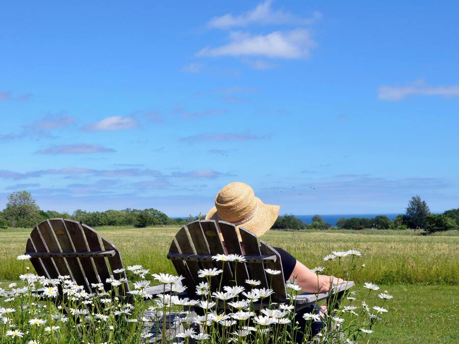 Utsikt fra overnattingsstedet