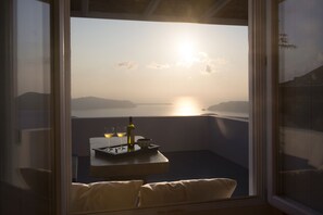 Clay Villa with Private Pool | View from room - The Nook (Santorini)