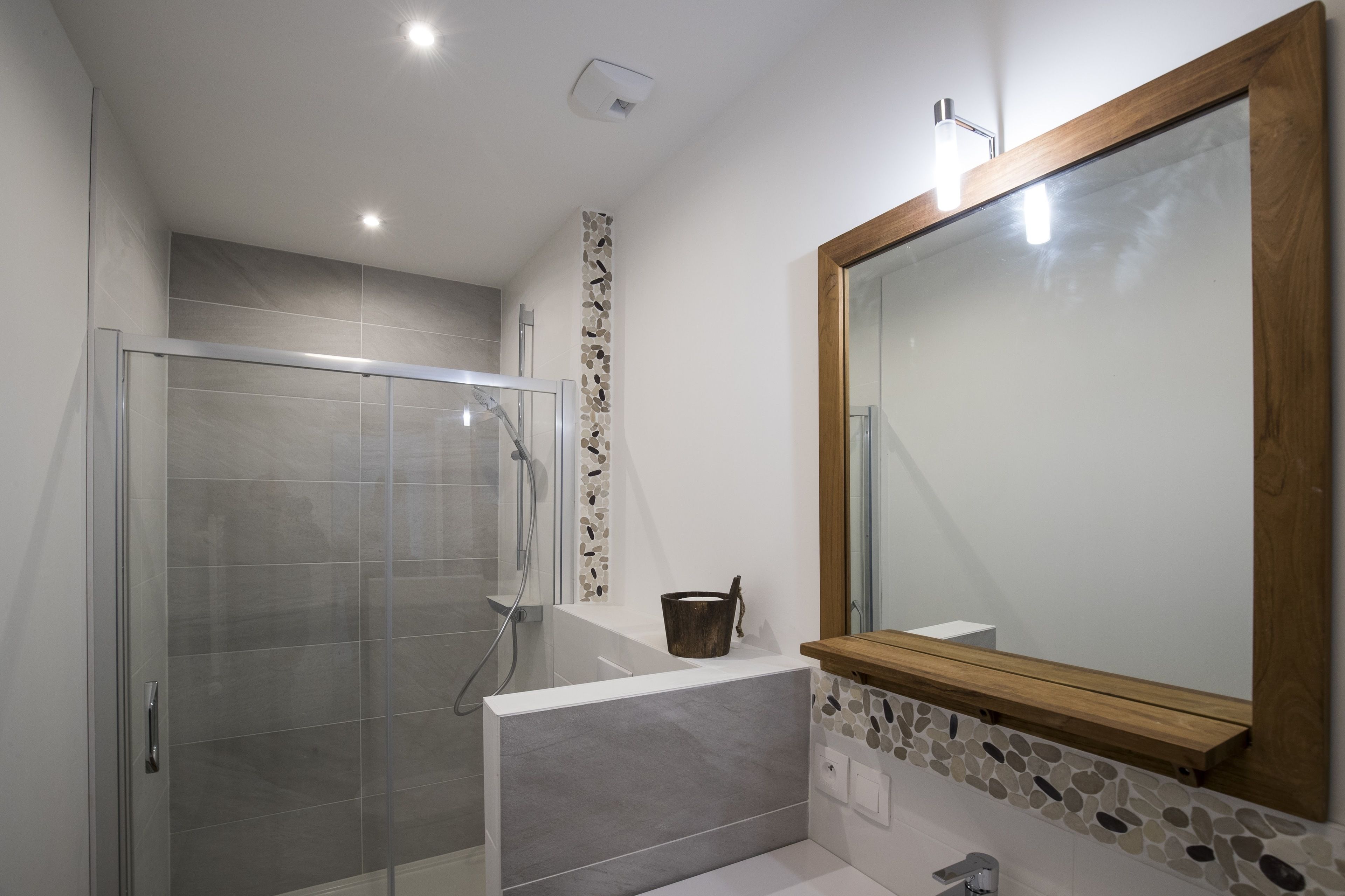 Douche de la salle de bain