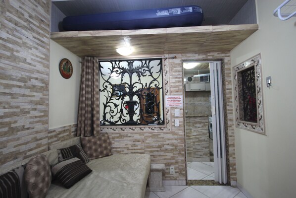 Standard Apartment, 2 Bedrooms | Living area - GoHouse - Invalidos 412 (Rio de Janeiro)