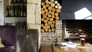 Fireplace - The Wheatsheaf Combe Hay (Bath)