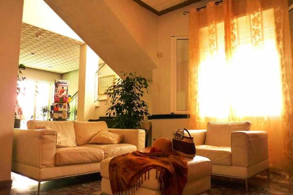 Sitzecke in der Lobby