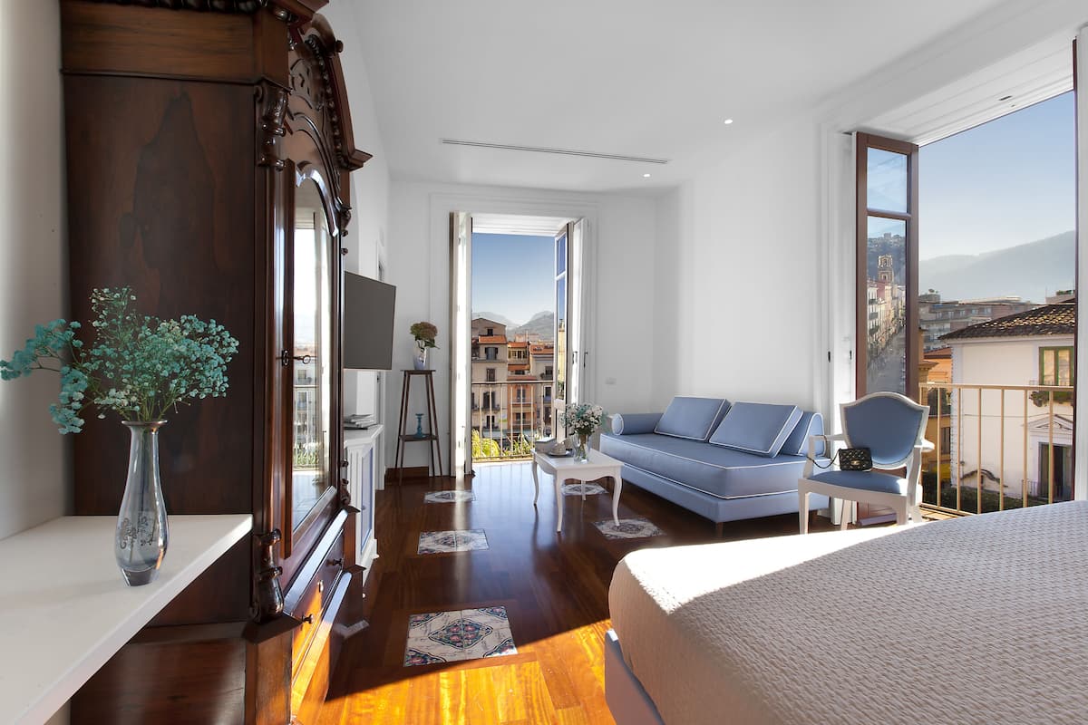 1 habitación, ropa de cama de alta calidad y minibar