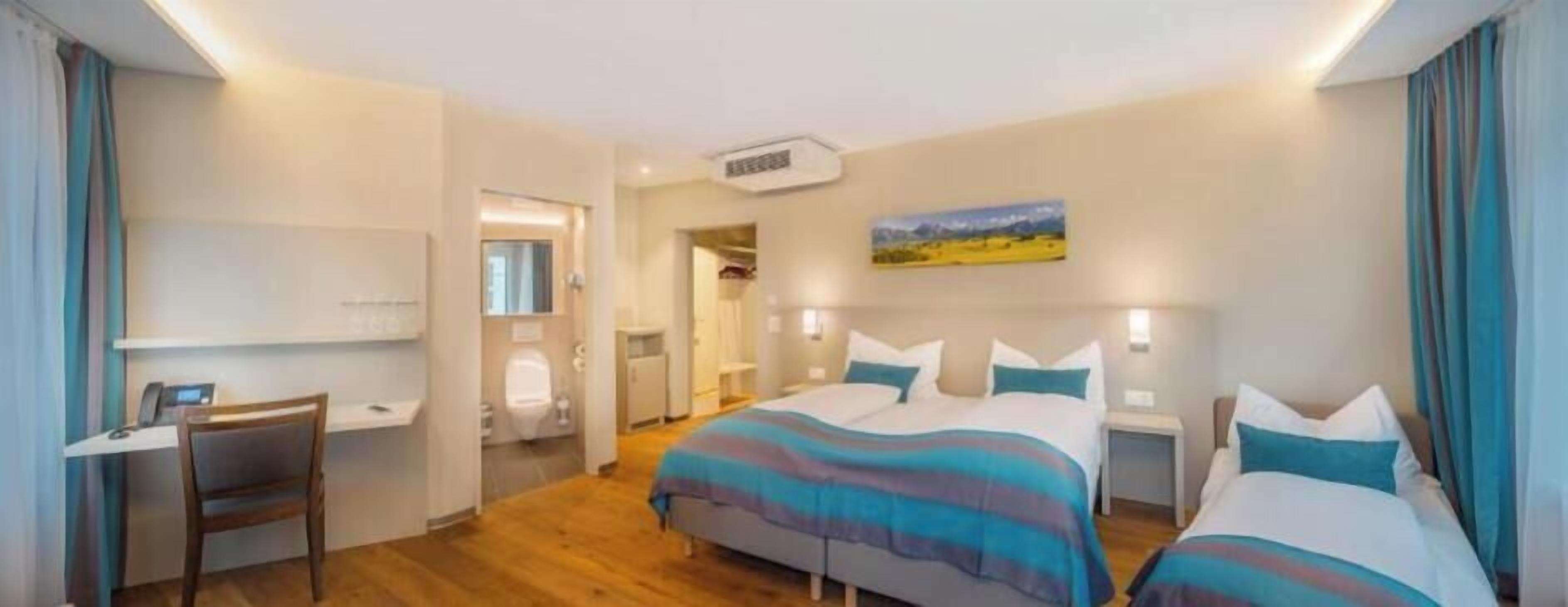 Premium bedding, in-room safe, desk, soundproofing