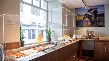 Daily buffet breakfast (CHF 20 per person)