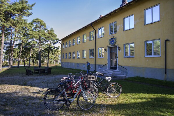 Façade de l’hébergement