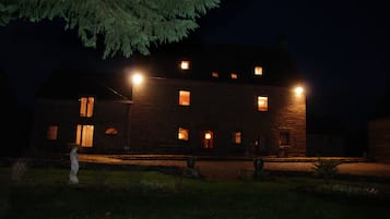 Front of property – evening/night
