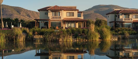 Voorkant van accommodatie