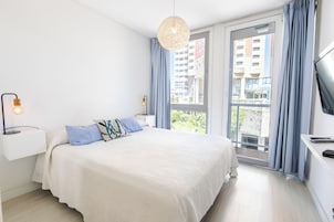 Superior Apart Daire, 1 Yatak Odası | 1 yatak odası, kaliteli yatak takımı, ayrı ayrı dekore edilmiş 