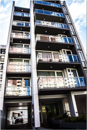 Fassade der Unterkunft