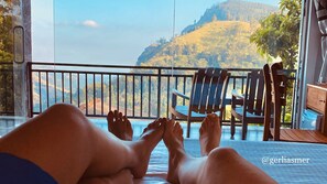 Superior Double Room with Mountain View and Balcony | Balcón